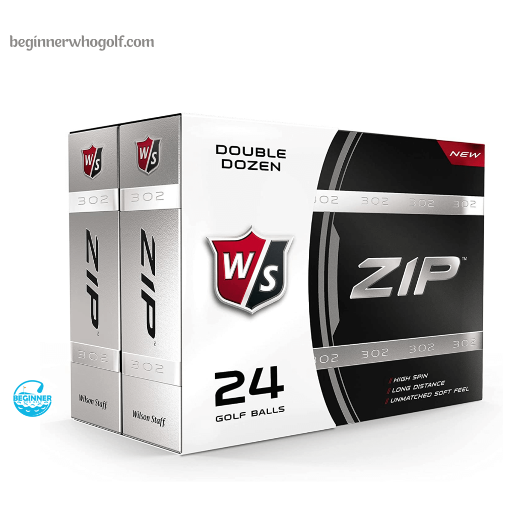 Wilson Staff Zip Golf Balls (Pack of 24)