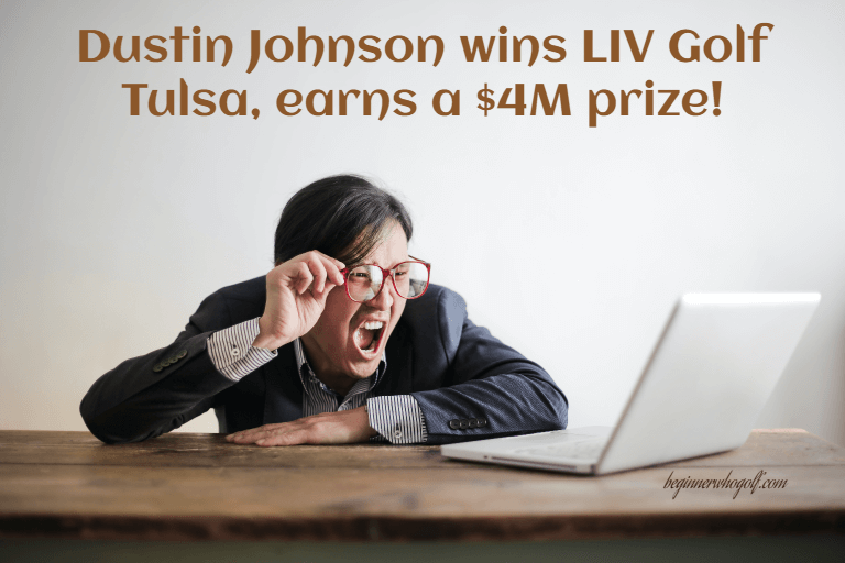 Dustin Johnson wins LIV Golf Tulsa, earns a $4M prize!