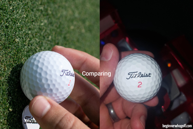 Titleist tour soft and trufeel golf balls photo.