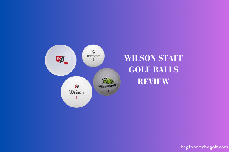Breaking Boundaries: Wilson Staff Golf Balls Review