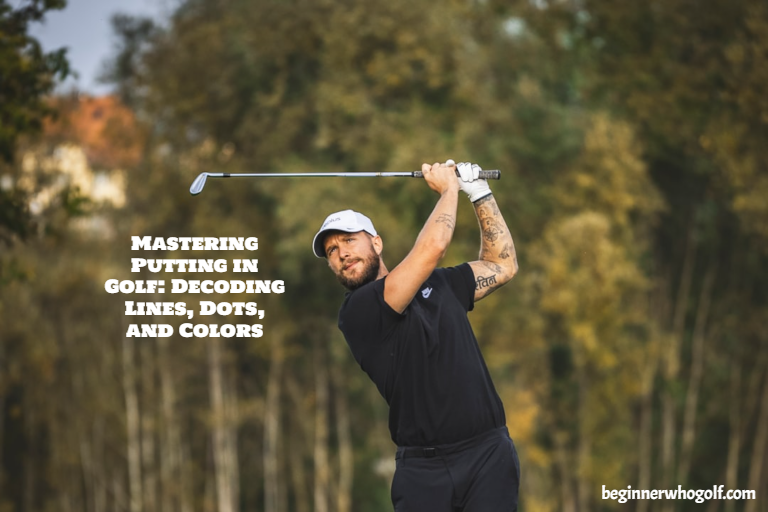 Mastering Putting in Golf: Decoding Lines, Dots, and Colors